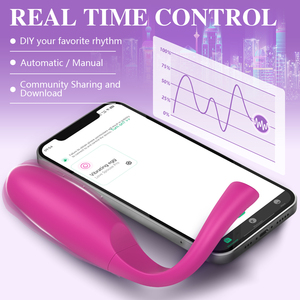Vibrador Sexual con Control por Aplicación OEM, Juguete Sexual con Vibración y Empuje, Aislamiento de Vibración, Vibradores Sexuales con Forma de Rosa, Productos Sexuales para Mujeres - Product Image 5