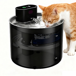 Fuente de agua <span class=keywords><strong>para</strong></span> <span class=keywords><strong>gatos</strong></span> sin bomba Diseño de carga inalámbrica Sin bomba <span class=keywords><strong>Bebedero</strong></span> de mascotas circulante automático seguro <span class=keywords><strong>para</strong></span> <span class=keywords><strong>gatos</strong></span> - Product Image 1