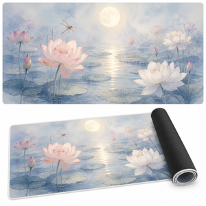 Tapis de bureau gaming étendu avec motif crâne gothique, grand tapis de <span class=keywords><strong>souris</strong></span> antidérapant en caoutchouc naturel, bords cousus, style audacieux et sombre - Product Image 5