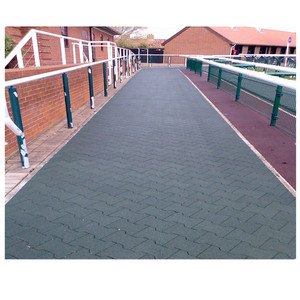 Bán buôn Dễ dàng cài đặt lồng vào nhau con chó xương thảm cao su sàn lát gạch gạch - Product Image 6