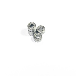 Roulement à billes miniature à gorge profonde en acier inoxydable S693ZZ 3x8x4mm, double étanchéité ZZ, métrique, précision P0 - Product Image 1