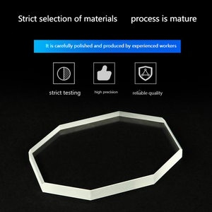 고정밀 광학 프리즘 창 시트 맞춤형 팔각형 정밀 광학 유리 가공 맞춤형 광학 유리 프리즘 - Product Image 4