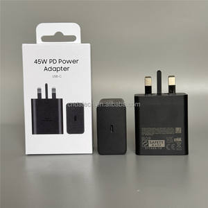 T4510 <span class=keywords><strong>chargeur</strong></span> USB C <span class=keywords><strong>chargeur</strong></span> mural Super Fast Charging 2.0 Plug UK EU Type C adaptateur pour <span class=keywords><strong>Samsung</strong></span> S24 S23 Ultra S22 <span class=keywords><strong>A33</strong></span> A53 A54 - Product Image 3