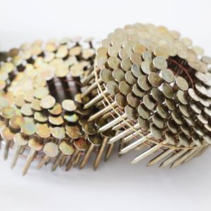 Clous de toiture en fer électrogalvanisé à tige lisse de <span class=keywords><strong>1</strong></span> <span class=keywords><strong>1</strong></span>/<span class=keywords><strong>4</strong></span> po, à tête large et pointe acérée, pour tuiles (qualité bricolage) - Product Image 3