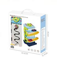 Baohan nouveau éducatif multi-jeu hippodrome activité maison bricolage assembler volant course piste fente jouet