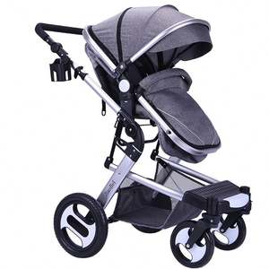 Poussettes de luxe pour bébés, voitures, landaus, trotteur, poussette, carito, landau avec siège de voiture, 3 en 1, combo wagon - Product Image 5