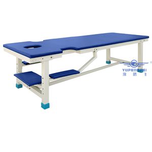 เตียงนวดหยู เพิงเฟย โครงเหล็กคาร์บอน บุฟองน้ำ 180x60 ซม. สำหรับใช้ในคลินิกเสริมความงามและบำบัดมืออาชีพ - Product Image 1