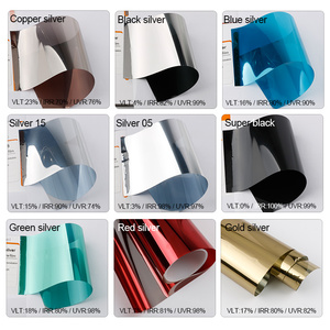 HANYA Silver Mirror Sun Heat UV Protection Reflective <strong>Thermal</strong> Tesistant Control Insulation PET Building <strong>Window</strong> <strong>Film</strong> - Product Image 5
