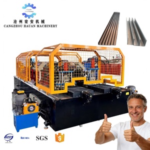 Machine de formage automatique à grande vitesse avec moteur PLC pour rail de guidage de porte à enroulement galvanisé antirouille – Nouveauté - Product Image 1