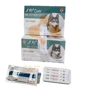 Canine Erlichia Kombinierte Tests EHR <span class=keywords><strong>ANA</strong></span> chw Herzwurm Kombiniertes Veterinär kit <span class=keywords><strong>Elisa</strong></span> Tests für Hunde herzwurm - Product Image 1