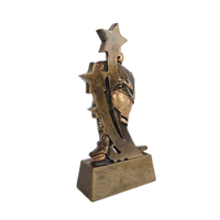 Trophée de hockey sur glace en résine WeiVista, figurine de joueur, plaques personnalisées