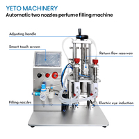 Machine de remplissage semi-automatique sous vide YETO 100 500 1000L pour parfums, huiles comestibles et bouteilles de vin