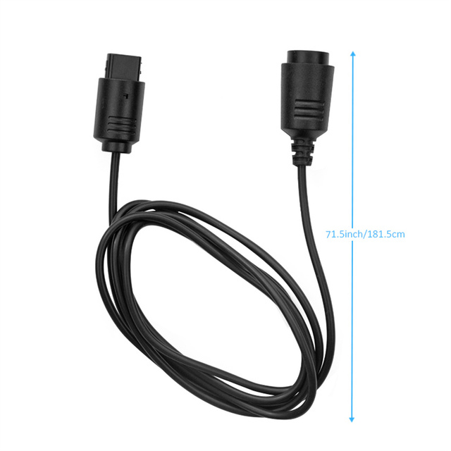 6FT 1.8M Extending Cable for N 64 Controller Gamepad Extension Cable Cord for N64