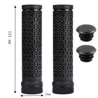 Poignées de guidon de vélo en alliage d'aluminium de haute qualité, diamètre 22,2 mm, pour VTT, vélos de route, BMX et vélos pour enfants - Entièrement étanches
