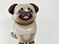 Ballons en aluminium CYmylar en forme de patte de chien, rose, gris, jaune, bleu, ballons en aluminium en forme de patte, ballons Lets Pawty pour décorations d'anniversaire de chiot