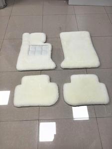 Tappetini <span class=keywords><strong>Auto</strong></span> Premium in Lana Australiana 35mm Impermeabili Antiscivolo per Rolls-Royce Wraith 2015 Bianco LHD Personalizzati in Fabbrica - Product Image 2