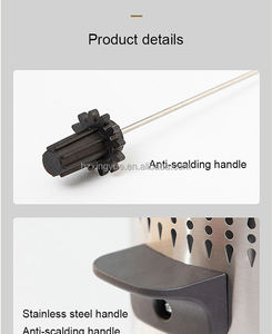 इलेक्ट्रिक ग्रिल स्वचालित घूर्णन बारबेक्यू मशीन छोटे मशीन घर धूम्रपान रहित बीबीसी तापमान नियंत्रण - Product Image 6