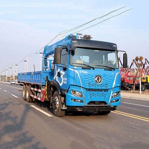 Dongfeng 6*4 Heavy Duty Truck Mounted Crane with 12 Ton Straight Boom Crane, Strong <b>Power</b> Fast Start for Construction Hoisting - Product Image 5