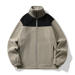 Men's Fleece Top <strong>Mid</strong> <strong>Layer</strong> for Skiing Waterproof Breathable Outdoor Fleece Coat Windproof Hiking Fleece Top - Product Image 6