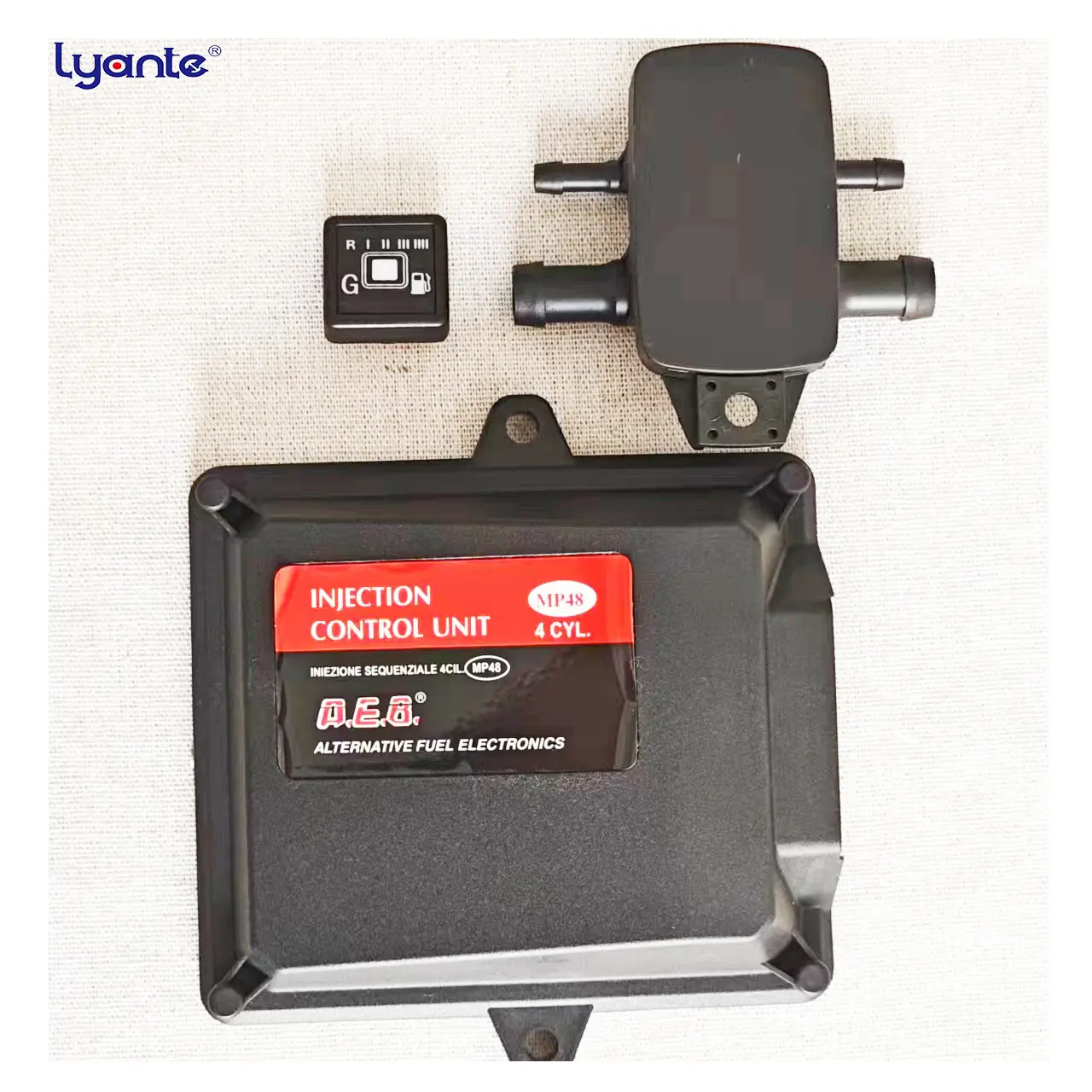 Lyante CNG LGG ערכת ECU אלקטרוניקה שליטה יחידה AEB MP48 4 צילינדרים Delafe גז