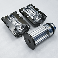 Cetakan Tiup PET 500ml 150x373.1 untuk Mesin Tiup Aseptik Rotary SIPA Kecepatan Tinggi Cetakan Aluminium BJY BJY-C