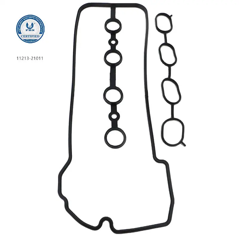 도매 OEM 11213-21011 자동차 부품 실린더 헤드 밸브 가스켓 커버 도요타 엔진 1NZ/2NZ 커버 가스켓 460-200-8.6