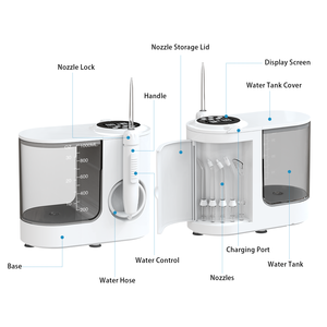 เครื่องขัดฟันพลังน้ำถังเก็บน้ำ1000มล. พร้อมเครื่องฉีดน้ำทันตกรรมในครัวเรือน - Product Image 1