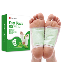 Patchs de soin des pieds en charbon de bambou de qualité supérieure d'origine usine, améliorent le sommeil et la relaxation
