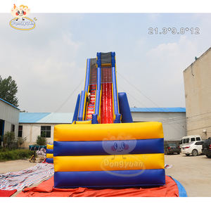 72ft ענקית כחולה מים מקורה שקופיות לשימוש ביתי-מגלשות מים למבוגרים עבור בריכת שחיה פארק טרמפולינה - Product Image 2