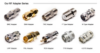 Adaptador Conector Coaxial RF de 180 Grados, Macho UFL a SMA U.FL