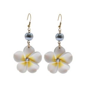 Nuovi <span class=keywords><strong>Orecchini</strong></span> <span class=keywords><strong>di</strong></span> Design in Stile Hawaiano con Fiori in Argilla, <span class=keywords><strong>Orecchini</strong></span> Personalizzati con <span class=keywords><strong>Perle</strong></span> <span class=keywords><strong>per</strong></span> Donne e Ragazze - Product Image 6