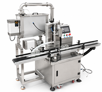 Machine de remplissage automatique à convoyeur à prix d'usine, trémie 10ml-20000g, pompe à engrenages, servomoteur, pour eau, lotion, crème, shampoing