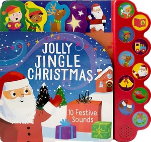 Libro <span class=keywords><strong>de</strong></span> Música Navideño con 10 Botones para Niños, Canciones Navideñas, Libro <span class=keywords><strong>de</strong></span> Sonidos con Módulo <span class=keywords><strong>de</strong></span> Sonido Personalizado - Product Image 1