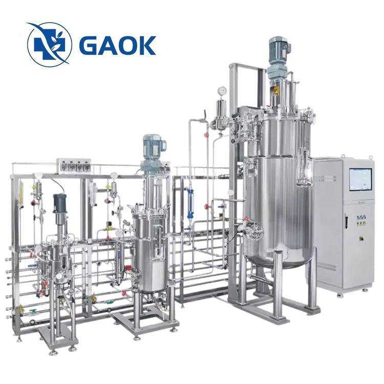 Stainless Steel Bioreactor Fermenter System 10L 100L 200L 500L 1000l ...
