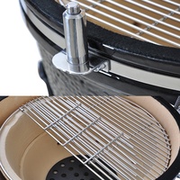 Barbecue Grill rôtissoire KAMADO, gril avec Table en céramique, au charbon de bois, akr 21 22, bar, four à l'extérieur