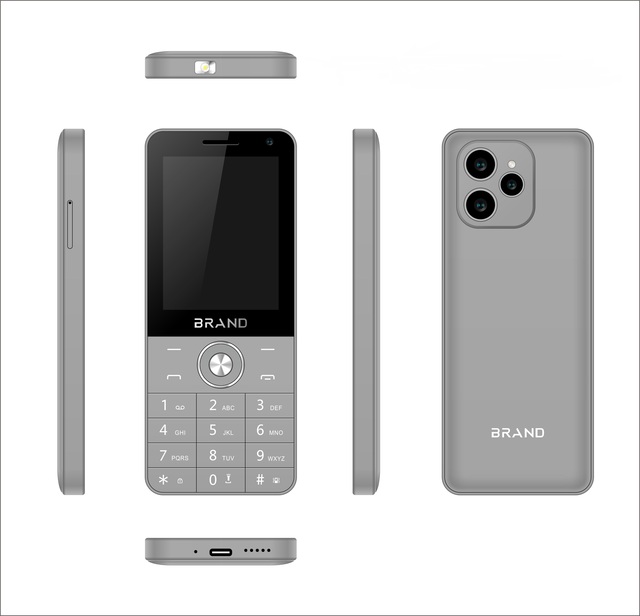P6 Global 3G/4G Smartphone 2GB+16GB RAM 2.8 Inch Display Android 11.0 with MTK6737 Quad Core Supports Google Play