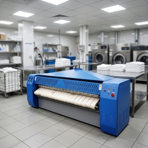 Repasseuse industrielle automatique <span class=keywords><strong>à</strong></span> faible bruit <span class=keywords><strong>pour</strong></span> vêtements, chauffage au gaz/GPL, <span class=keywords><strong>planche</strong></span> <span class=keywords><strong>à</strong></span> <span class=keywords><strong>repasser</strong></span> commerciale - Product Image 1