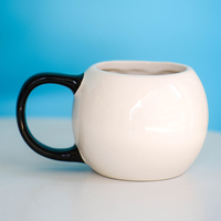 Mug à café créatif en céramique Halloween pour Jack Cat avec poignée en corde - Cadeau idéal pour bar