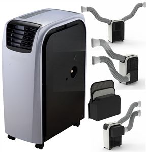 1.5HP làm mát & sưởi ấm điều hòa không khí nước không khí lưu thông hiệu quả cao lạnh di động ngoài trời điều hòa không khí - Product Image 1