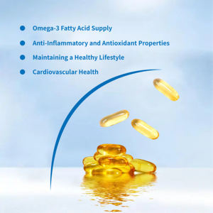 Özel etiket almanya omega 3 OEM 60 adet OMEGA 3 balık yağı softgel/balık yağı jelatin kapsüller/balık yağı köpekler için 1000mg softgels - Product Image 5