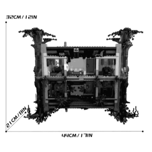 The Upside Down 11538 25010 77266 J168 modelo bloques de construcción ladrillos juguetes regalos de navidad niños 2287 unids/set - Product Image 1