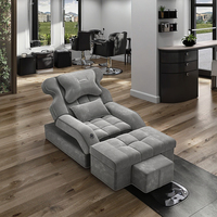 Fauteuil de Spa Moderne en Velours pour Pédicure, Manucure, Massages Électriques, Canapé, Bain de Pieds, Sauna, Salon, Chambre à Coucher - Vente en Gros