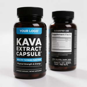 Per uso alimentare naturale puro estratto di radice di <span class=keywords><strong>Kava</strong></span> in polvere di 1%-30% <span class=keywords><strong>Kava</strong></span> lattoni integratore a base di erbe in borsa tamburo imballaggio ordine minimo 1kg - Product Image 6