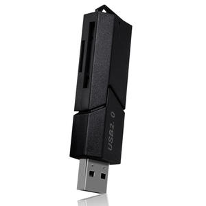 High Speed 4 In 1 Multi Fuction T Sd Ms <b>Memory</b> <b>Card</b> Reader Usb 2.0 With Lid All In One Adapter Manufacturer Supplier - Product Image 3