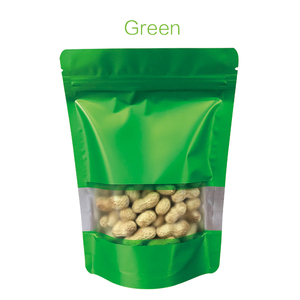 Lebei thức ăn vật nuôi cấp Ziplock nhôm nhựa mờ bao bì túi dây kéo đứng lên túi trong kho với cửa sổ - Product Image 6