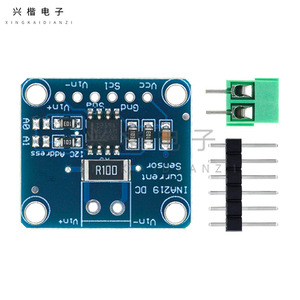 โมดูลเซ็นเซอร์วัดกระแสไฟฟ้า Ina219 อินเทอร์เฟซ I2C การตรวจสอบแบบสองทิศทางแบบ Zero Drift สำหรับโครงการ MCU - Product Image 1