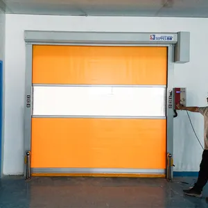 Pintu Shutter bergulir PVC aksi cepat pintu gulung cepat pintu rol kecepatan tinggi