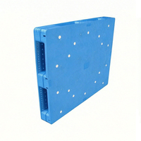 Palette en plastique robuste 1300*1100*155mm double face pour stockage et logistique médicale et supermarché