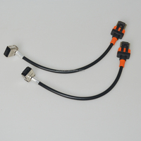 Pièces de véhicule, systèmes d'éclairage automobile, autres accessoires d'éclairage automobile, faisceau de câbles pour ampoule xénon D1 avec adaptateur de prise
