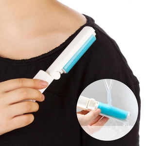KingHon Reusable and Washable Small Travel Portable Lint Roller Pet Hair Remover Sticker Roller Cleaner <b>for</b> <b>Clothes</b> or Fur - Product Image 2